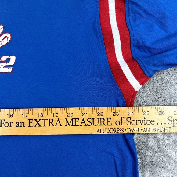 Nascar Chase Authentics Rusty Wallace Last Call Penske Racing Blue Shirt 2XL - Picture 9 of 9